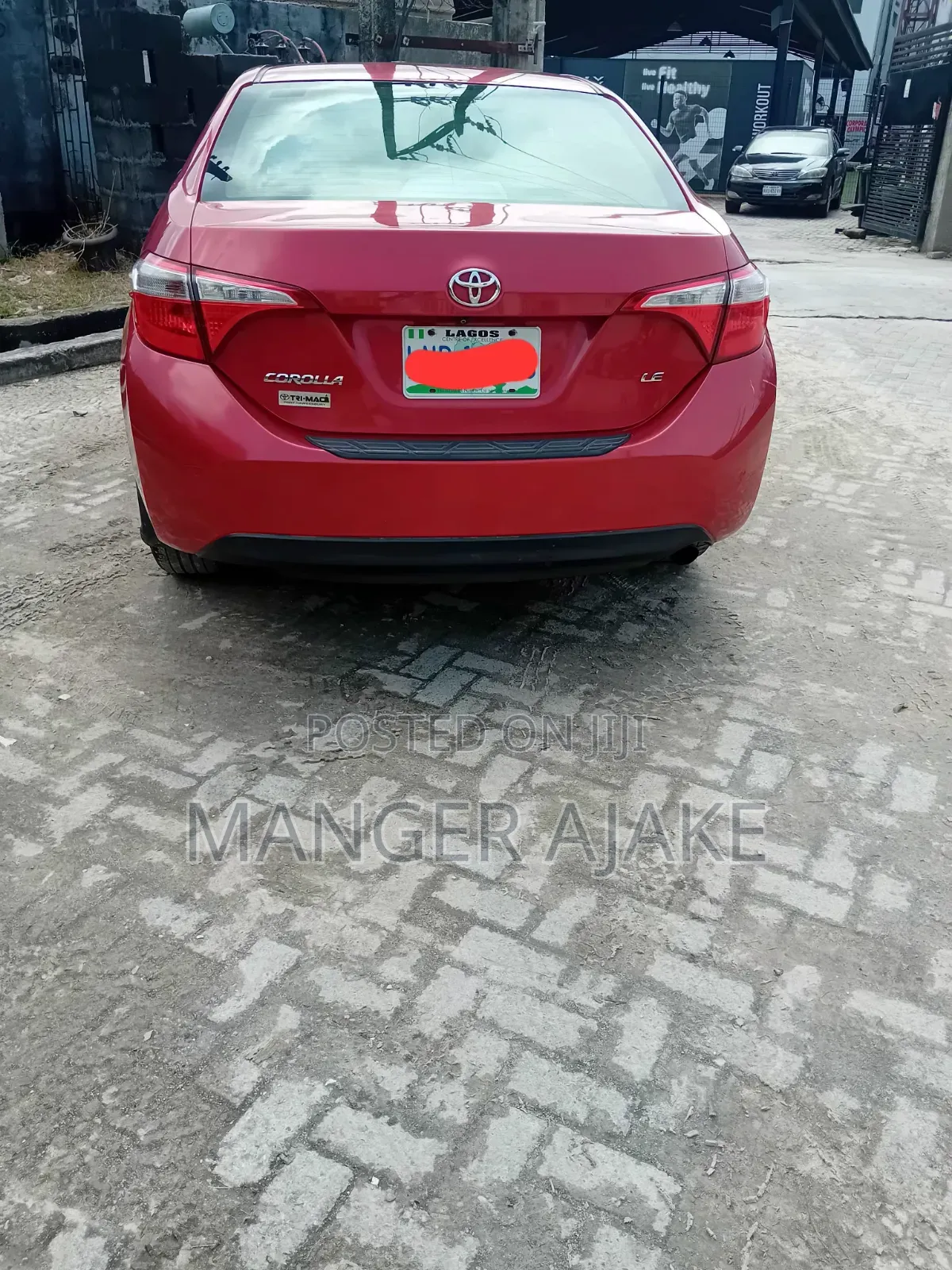 Toyota Corolla 2014 Red