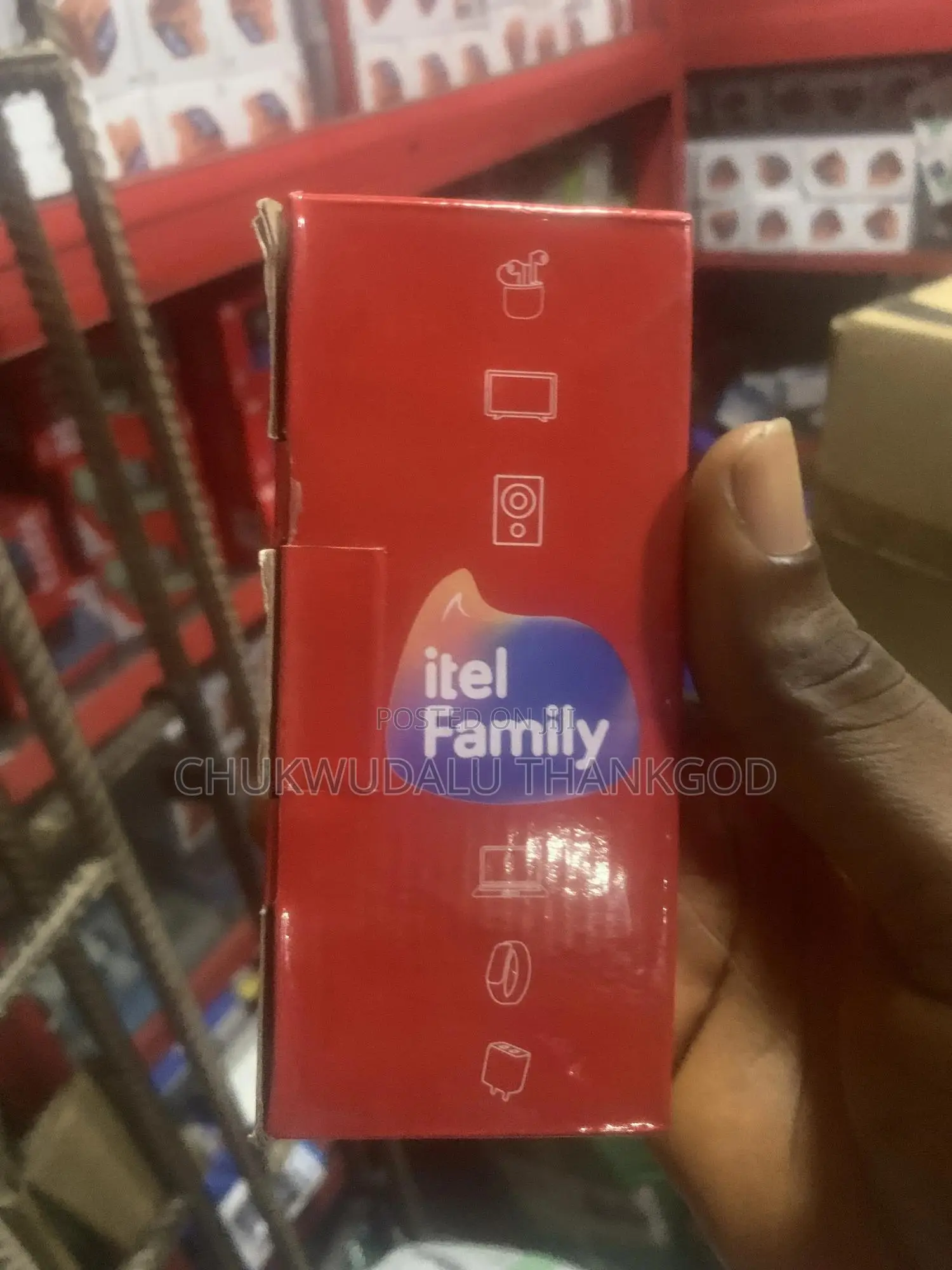 New Itel it5606 Black