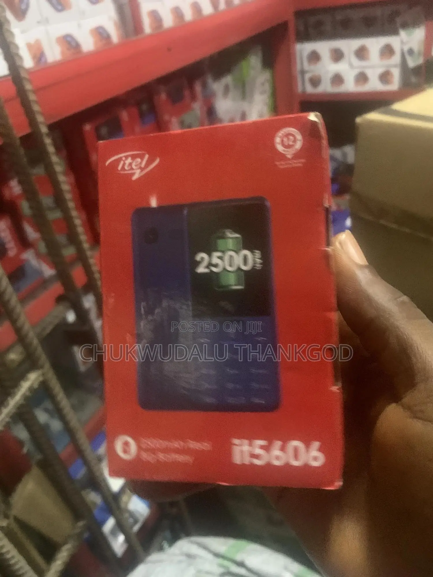 New Itel it5606 Black