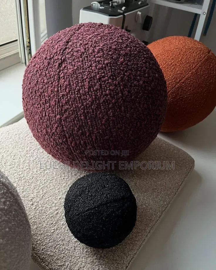 Soft Stylish Ball Throw Pillows Available!