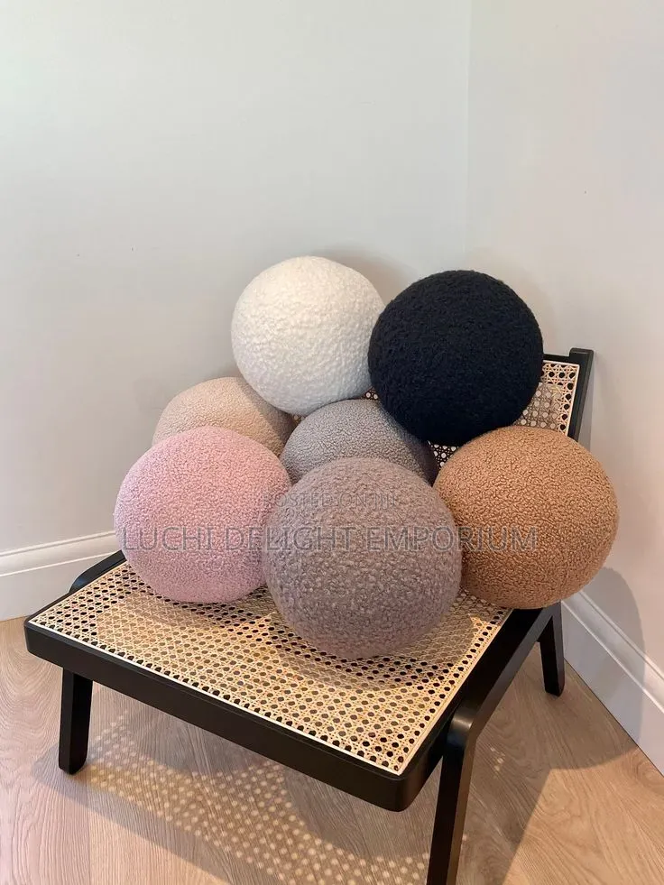 Soft Stylish Ball Throw Pillows Available!