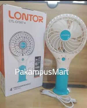 Lontor Rechargeable Fan With Cord