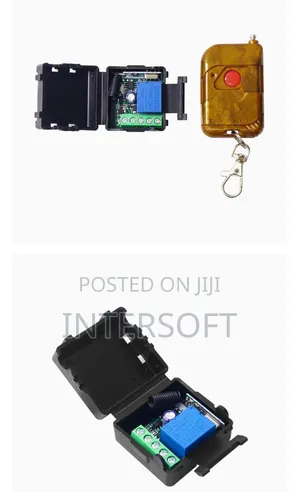 Wireless Rf Remote Control Transmitter, for Operating Doors, Light.