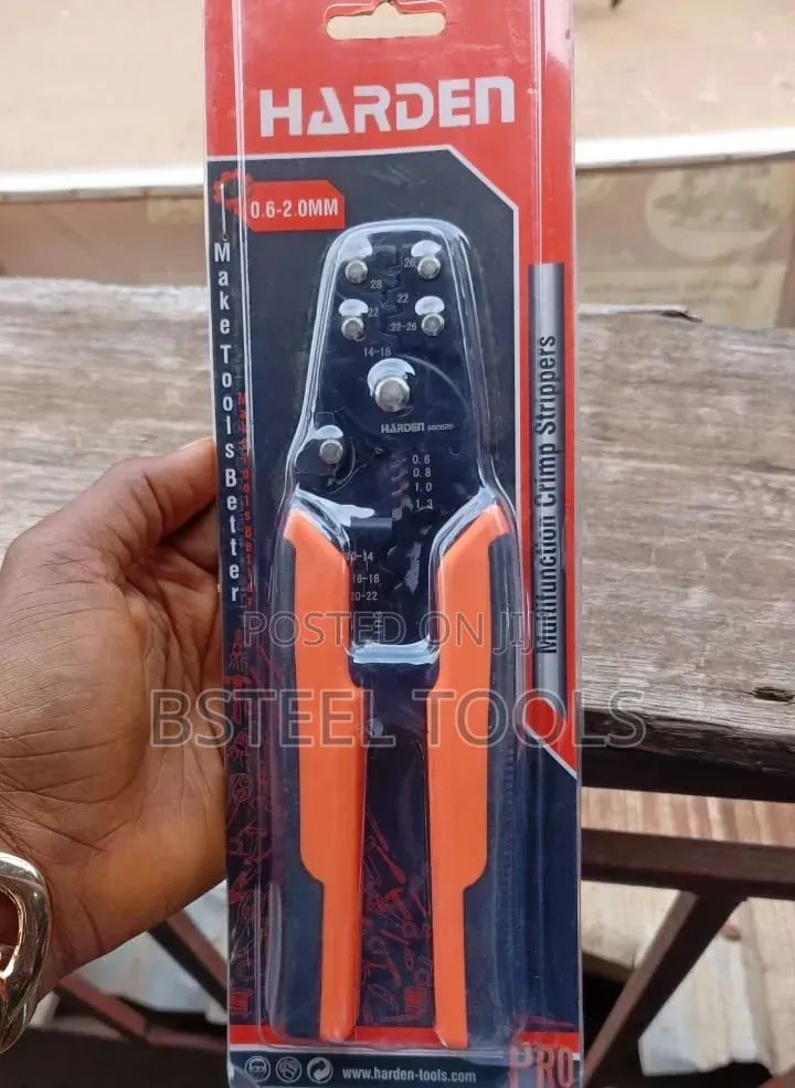 Multifunction Crimp Stripper – Wire Stripping Crimping Tool