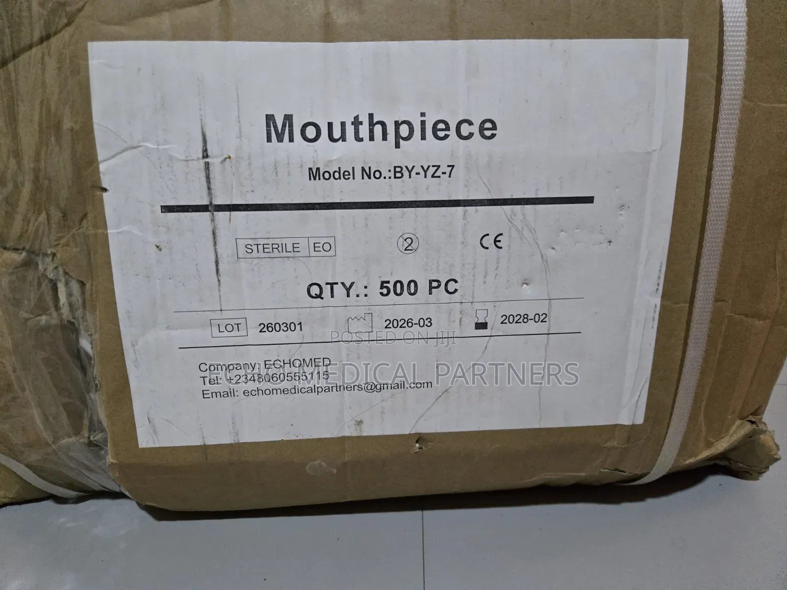 Spirometer, Mouthpiece