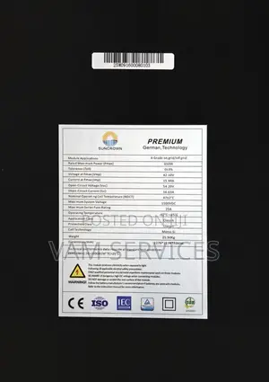 500w - 650w Panels