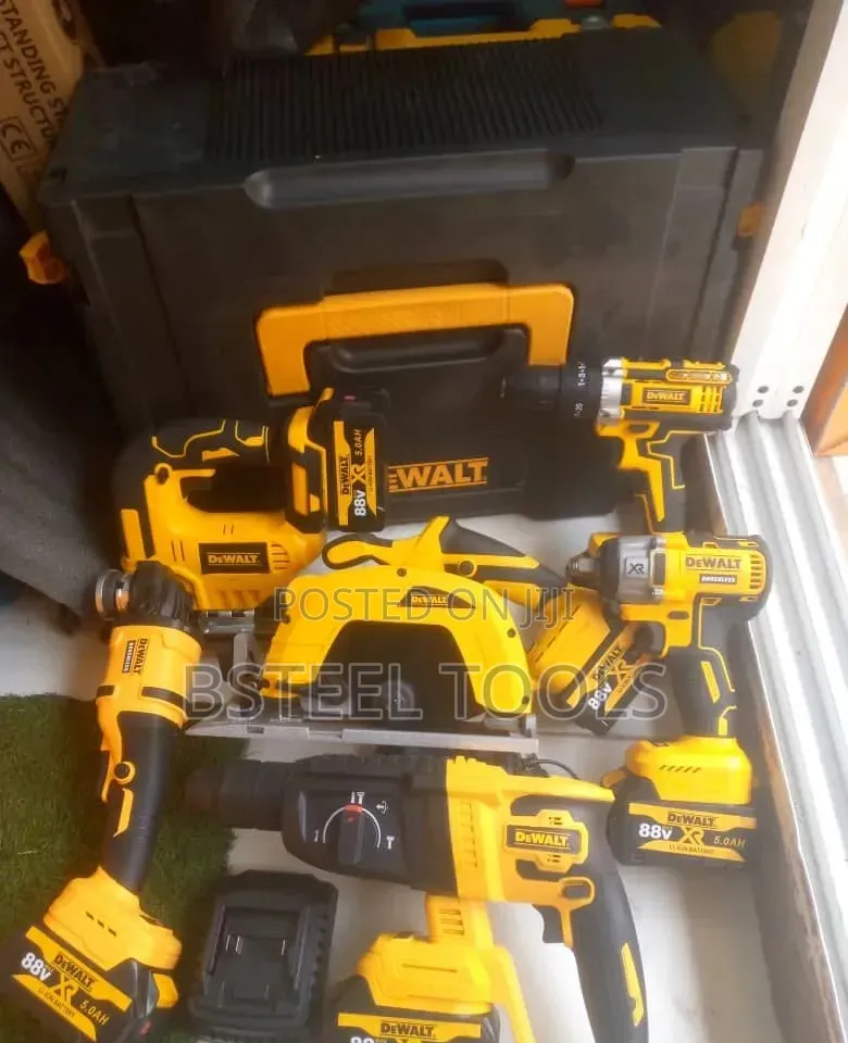Dewalt 6 in 1 Cordless Combo Kit – Complete Heavy Duty Power Tool Set