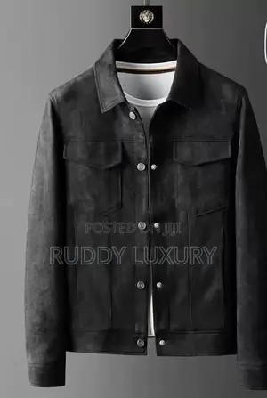 Premium Luxury Leather Trucker Jacket