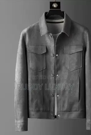 Premium Luxury Leather Trucker Jacket