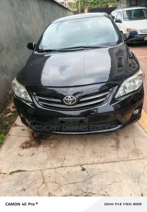 Toyota Corolla 2012 Black