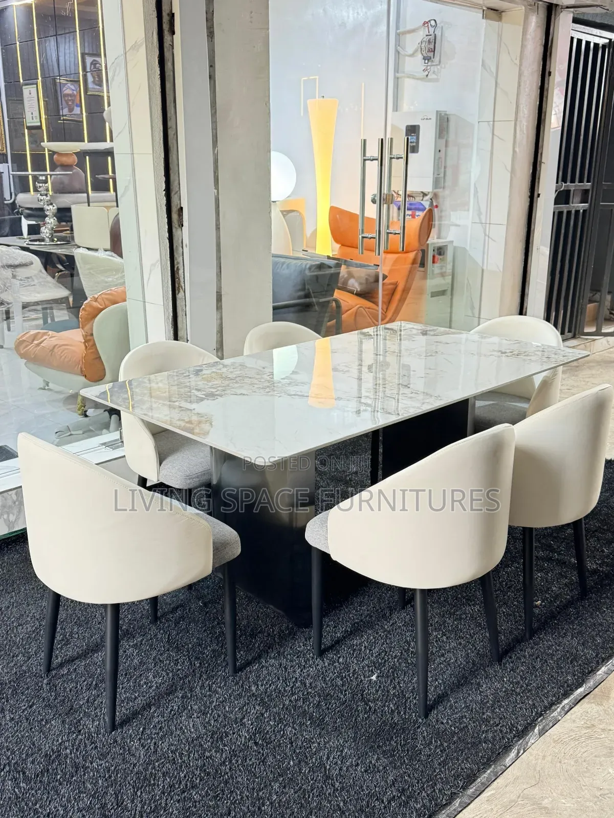 Unique Modern Dining Table With 6 Chairs