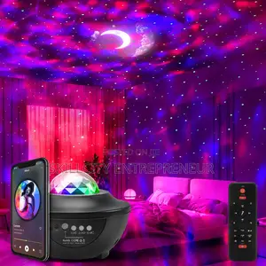 Galaxy Light Projector With Bluetooth Music Speaker Remote