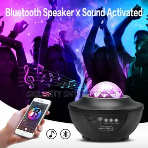 Galaxy Light Projector With Bluetooth Music Speaker Remote