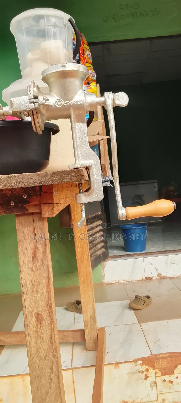 Iron Hand Grinder