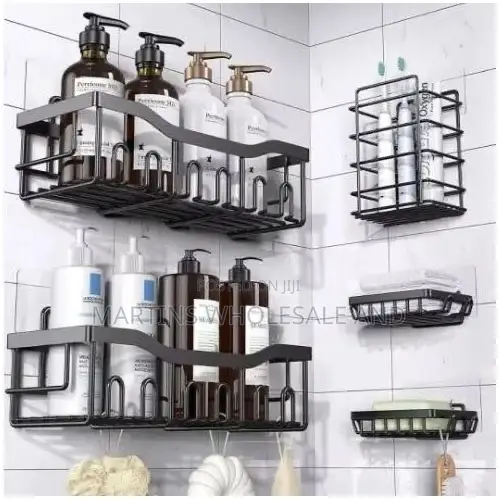 5-Piece Bathroom Organizer Set.