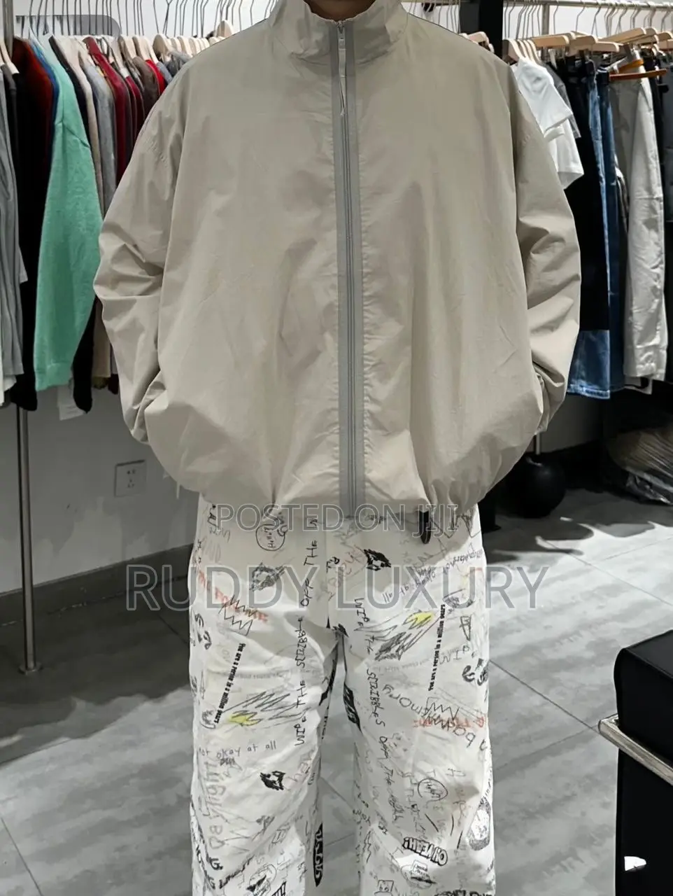 Acne Studios Light Zip-Up Jacket