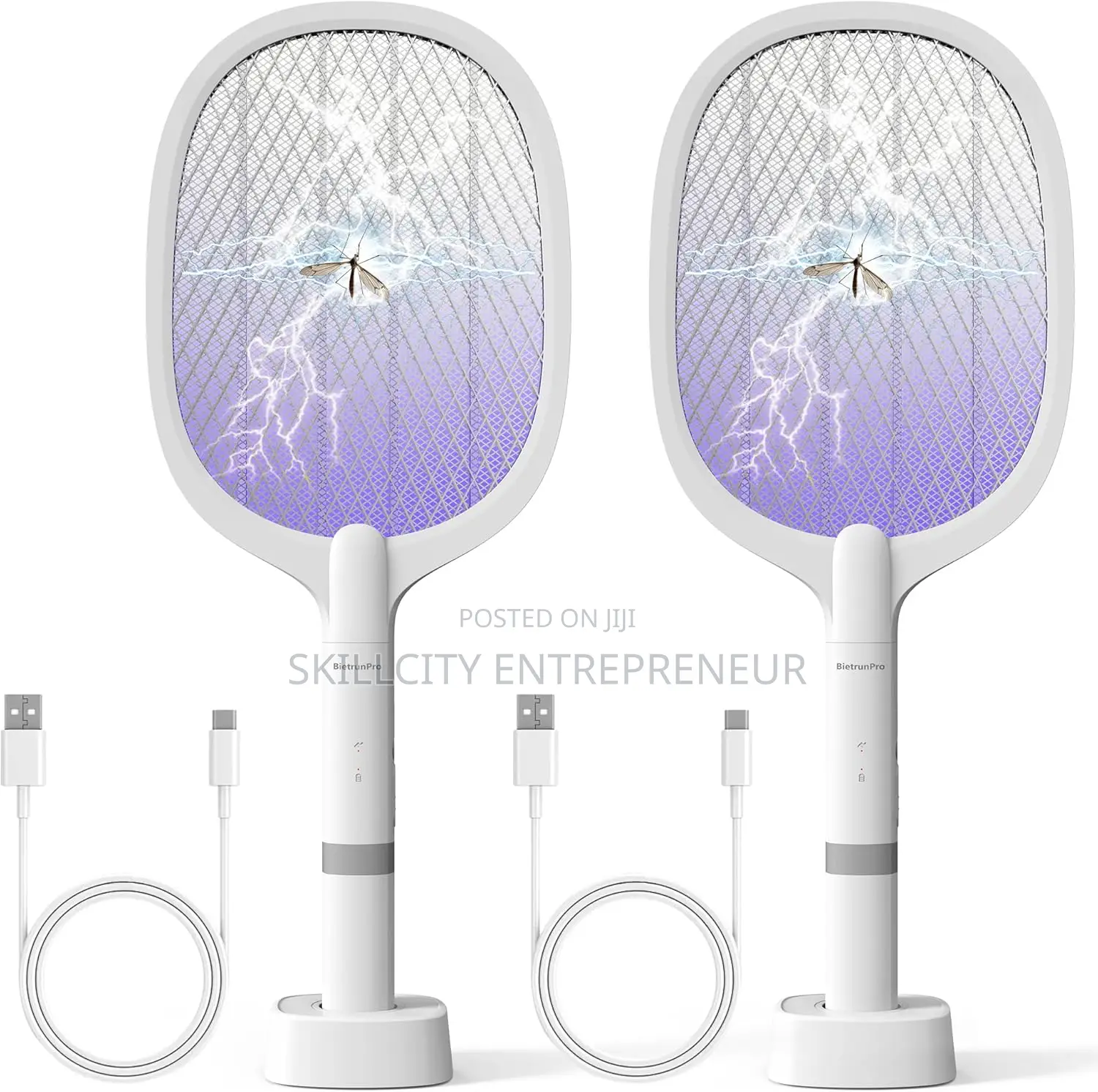 Rechargeable Battery Handheld Electric Fly Swatter
