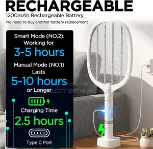 Rechargeable Battery Handheld Electric Fly Swatter
