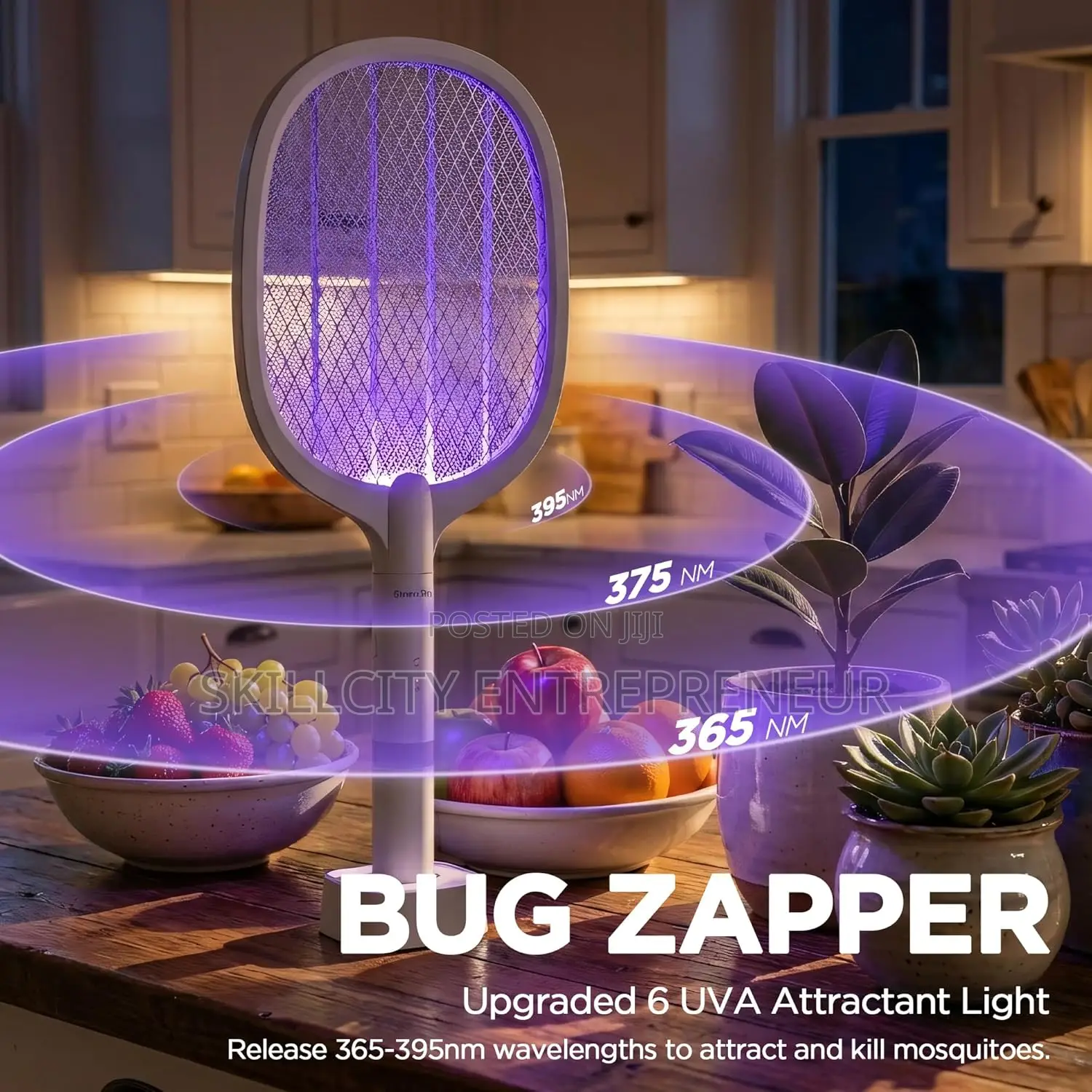 Rechargeable Battery Handheld Electric Fly Swatter