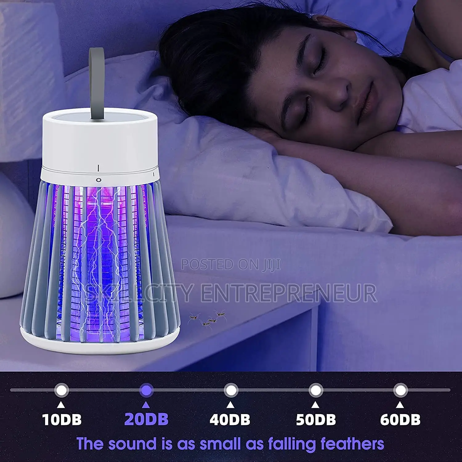 Mosquito Insect Bug Zapper Trap Killer Led Lamp