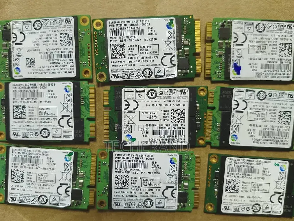 Samsung 256gb Msata SSD