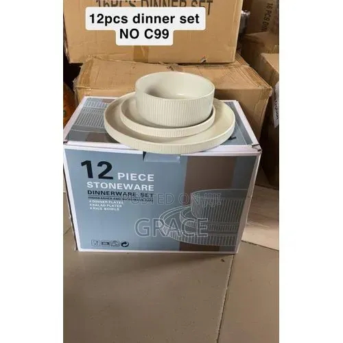 Kitchen Set 12pcs Good Quality Plate Set