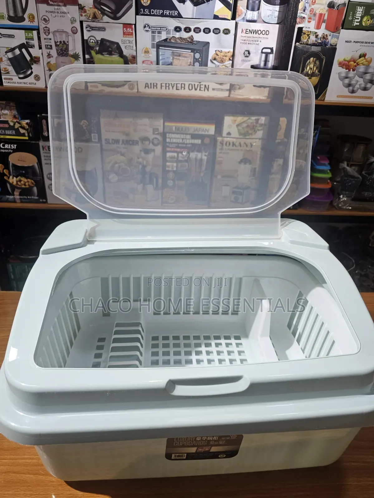 Dish Rack With Lid/Cover