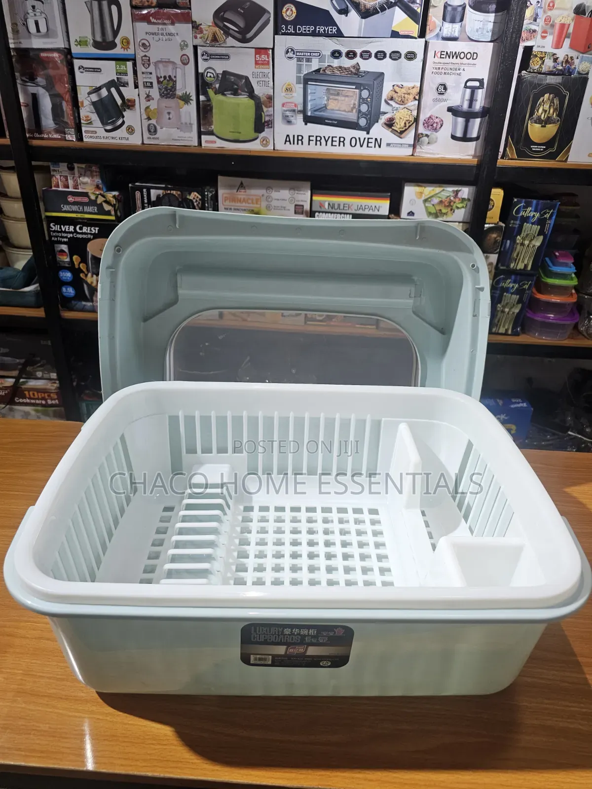 Dish Rack With Lid/Cover