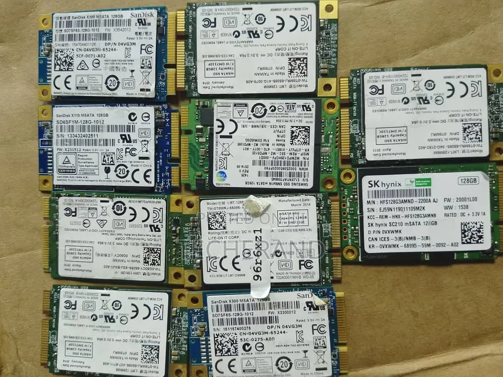 Samsung 128gb Msata SSD Original Pullout Not New
‎