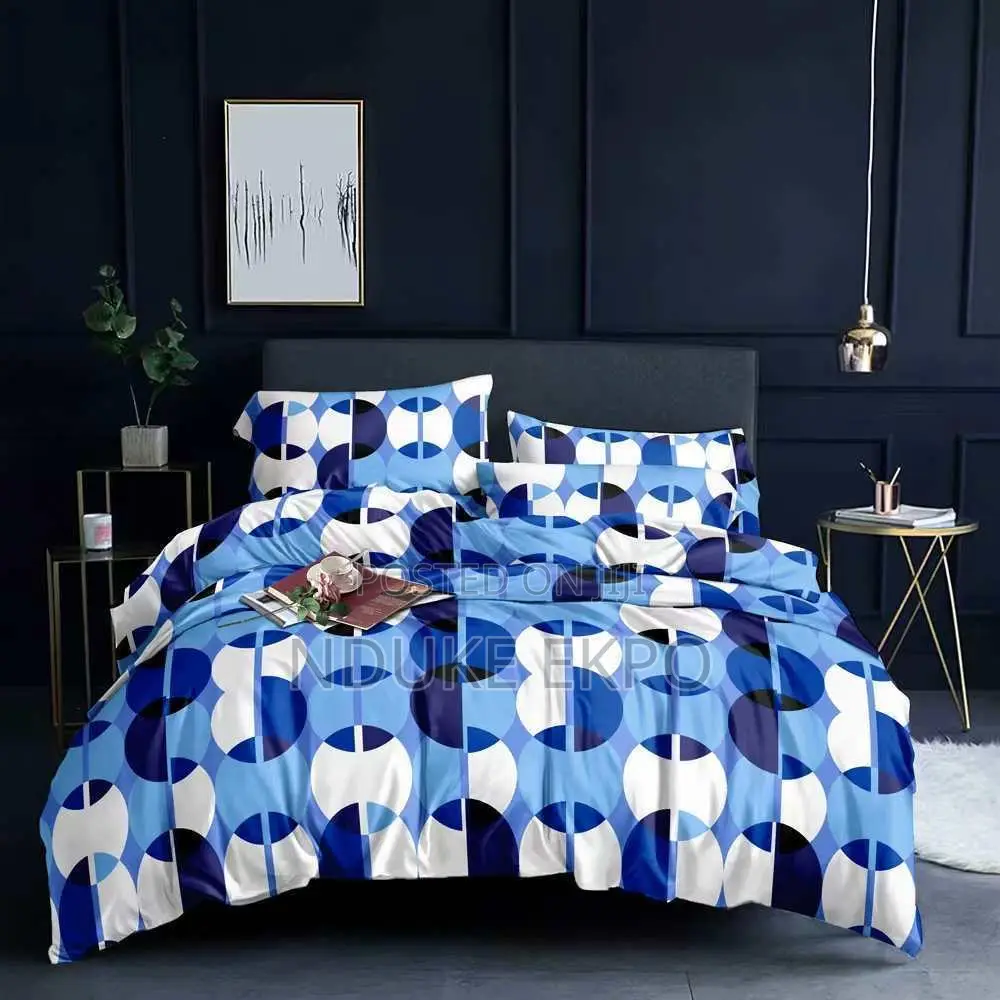Cotton Bedsheets With 4 Pillow Cases