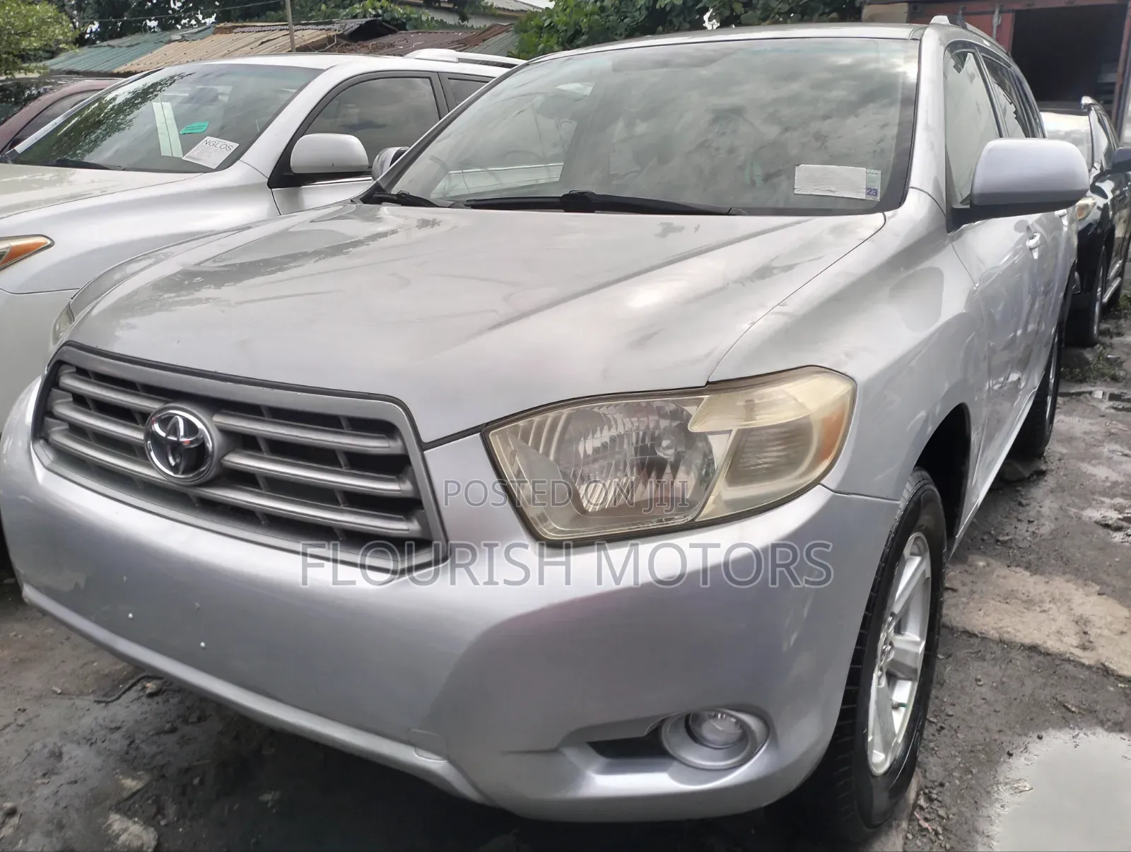 Toyota Highlander Sport 2008 Silver