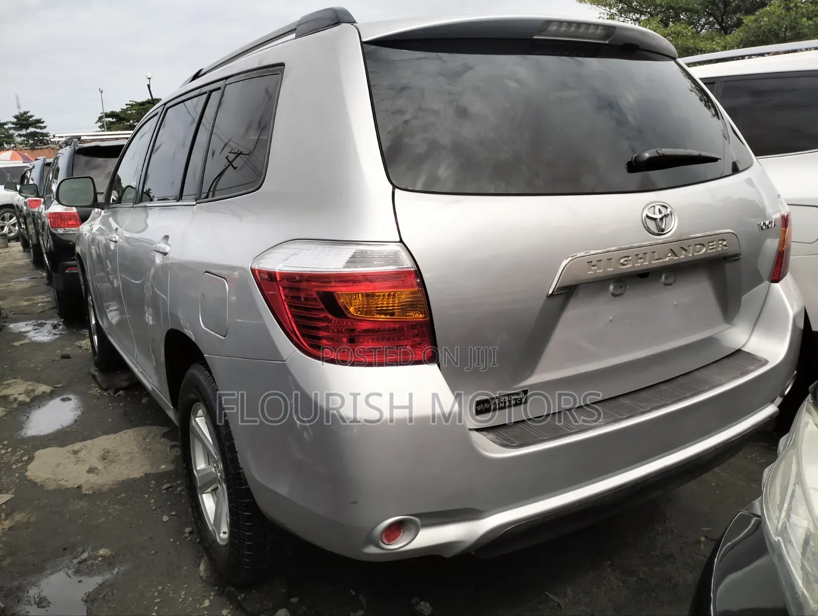 Toyota Highlander Sport 2008 Silver