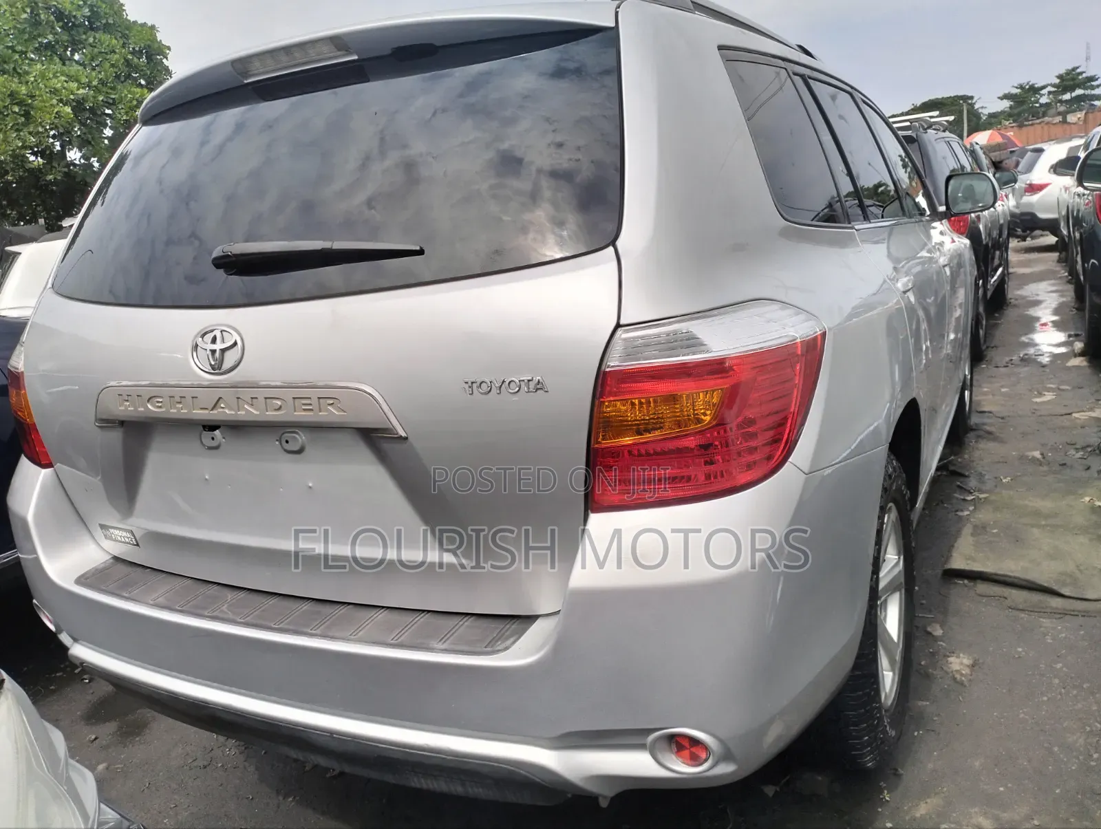 Toyota Highlander Sport 2008 Silver