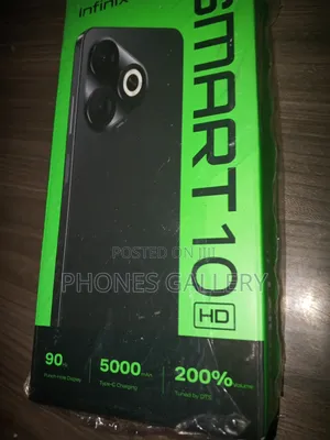 New Infinix Smart 10 HD 64 GB Black