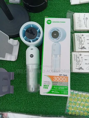Dp-7645 3000mah Handheld High Speed Mist Fan