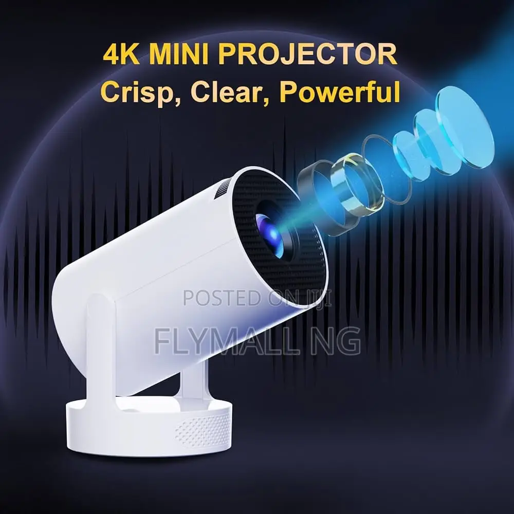 Hy300 Pro Max Smart Rechargeable Android Projectors