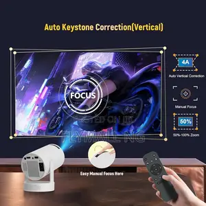 Hy300 Pro Max Smart Rechargeable Android Projectors