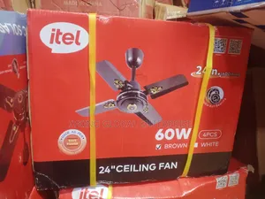 Itel 24" 4 Blades Ceiling Fan