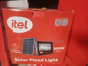Itel 300w Solar Flood Light