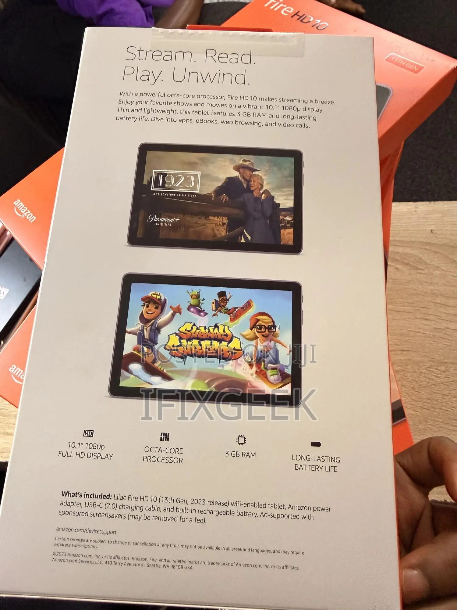 New Amazon Fire HD 10 64 GB
