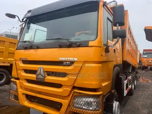 Howo Sino Truck Foreign Used 2017 Orange