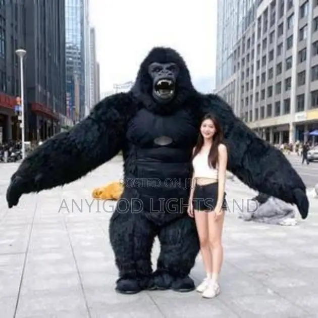 Giant Inflatable Gorilla Costume Big Size