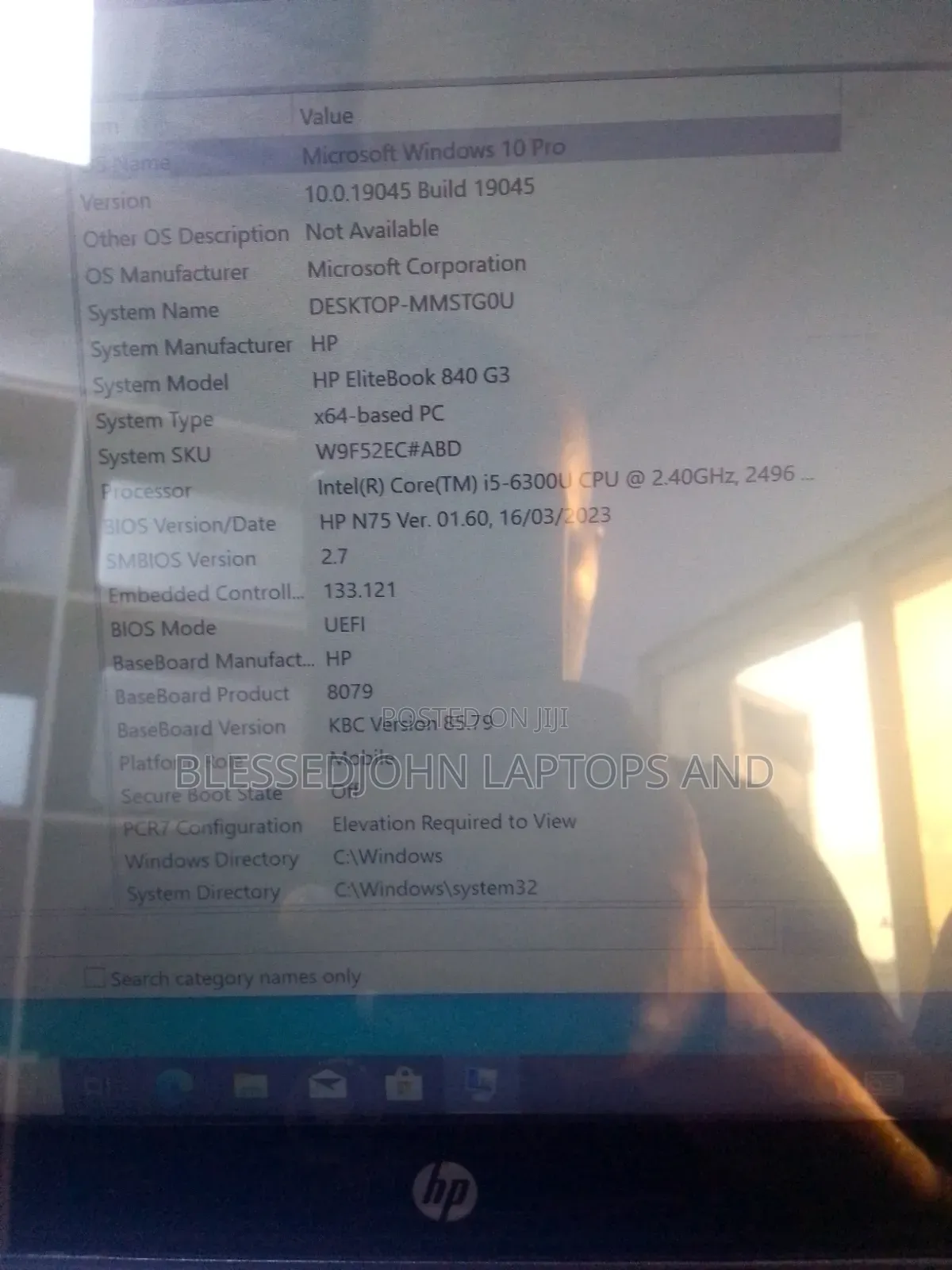 Laptop HP EliteBook 840 G3 8GB Intel Core i5 SSD 256GB