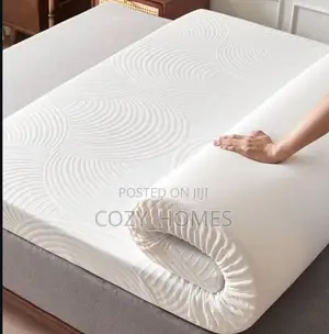 Memory Foam Mattress Topper – Orthopedic Soft Bed Topper (6x6)