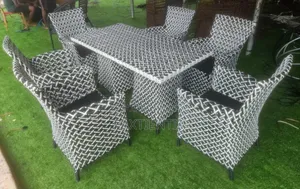 Rattan Six-Seater Outdoor Set