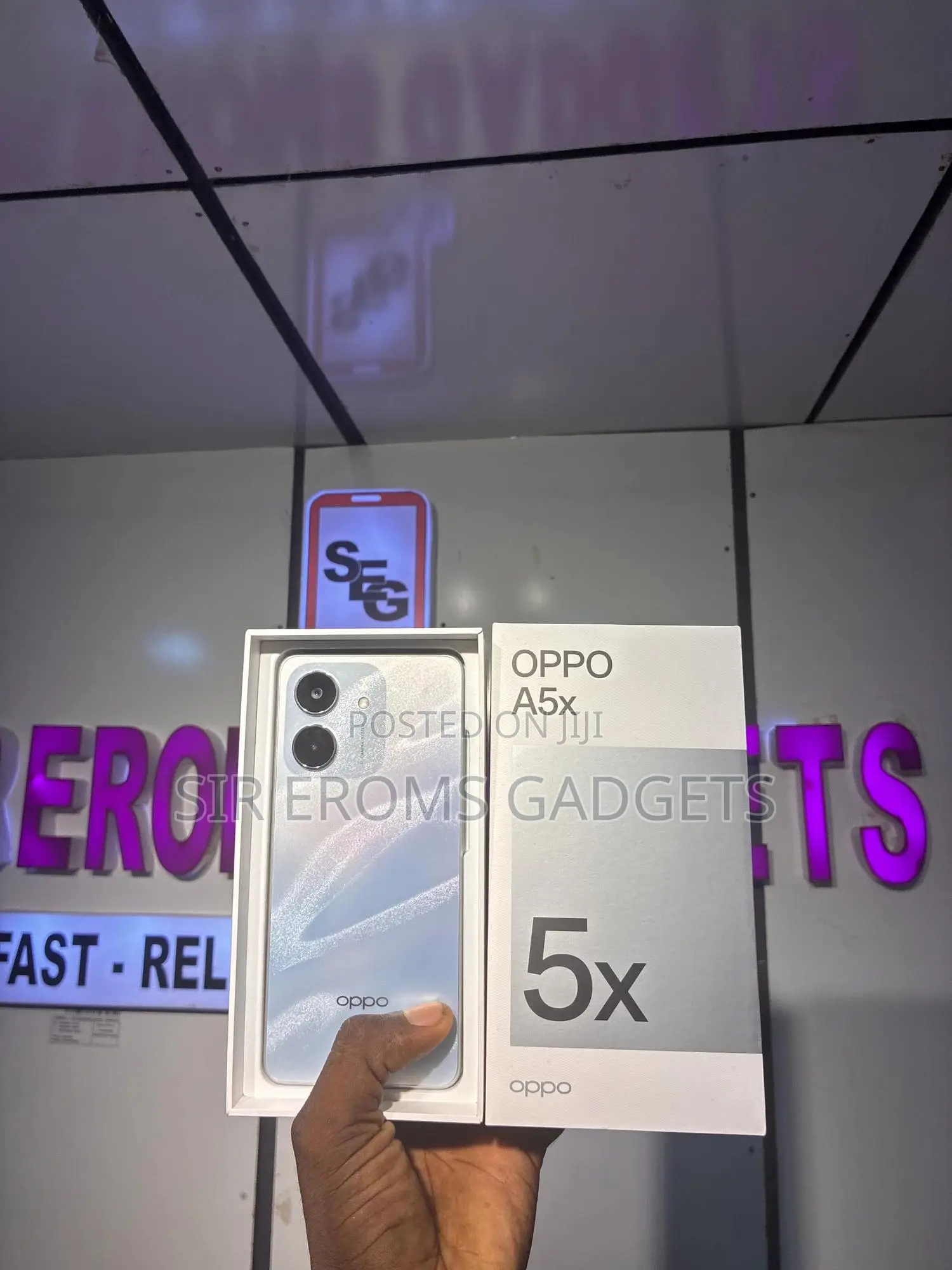 Oppo A5X 128 GB Silver