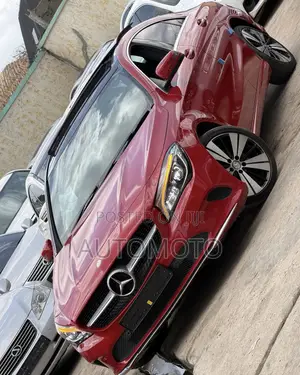 Mercedes-Benz CLA-Class CLA 250 4MATIC Sedan 2017 Red