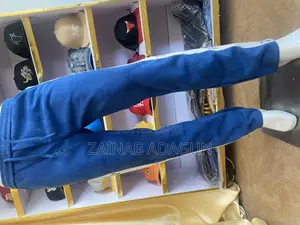 Quality Blue Joggers Available 