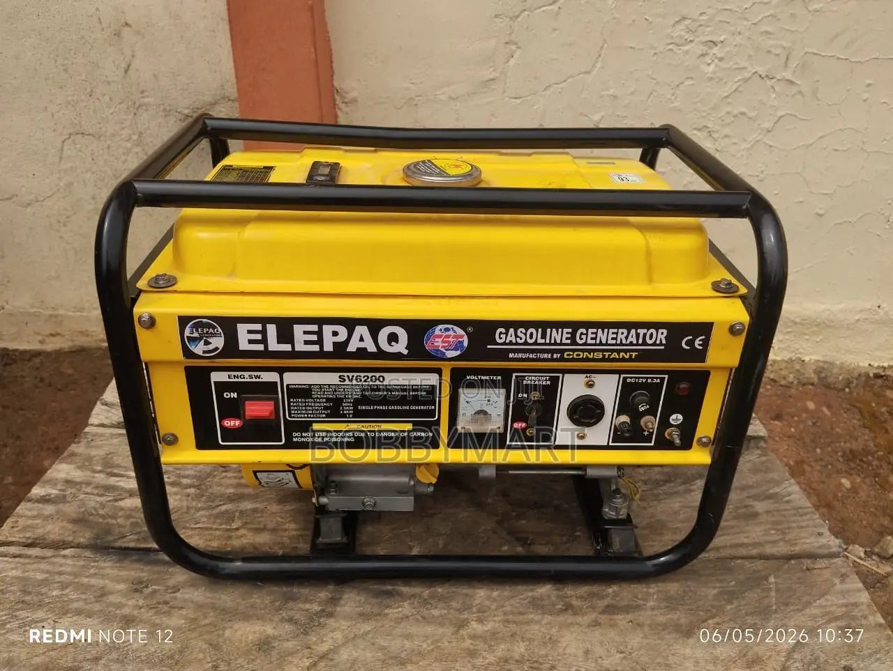 Elepaq 4.5kva Generator