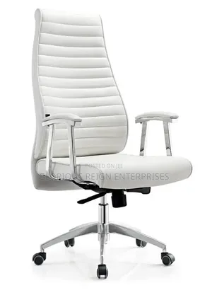 White Luxury Office Chair